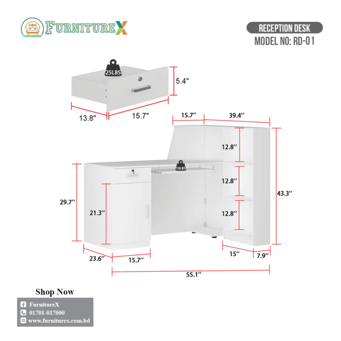 Reception Table, Reception Table Price In Bangladesh, Reception Desk Height, Reception Table Height, Reception Table Dimensions, Reception Desk Dimensions, Reception Desk, Reception Table Near Me, Reception Table Size, Reception Table Standard Size
