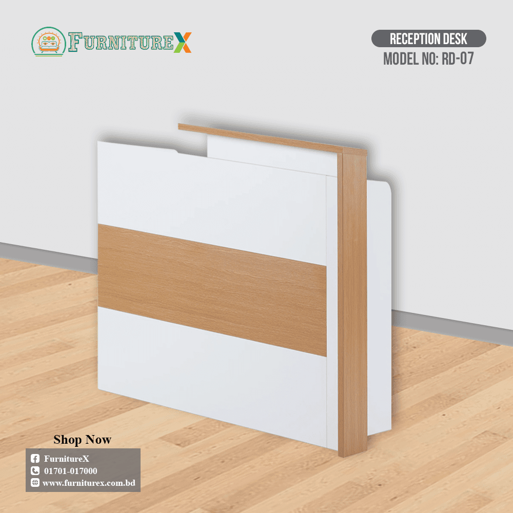 Reception Table Price in Bangladesh (07): Affordable Elegance! 3 Reception Desk RD 07 3