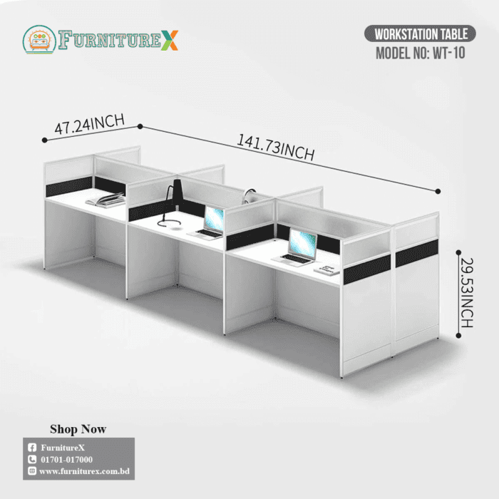 Workstation Table, Workstation, Office Workstation Table, Workstation Desk, Office Workstation Price In Bangladesh, Office Workstation, Office Workstation Table Design, Workstation Table Price In Bd, Workstation Price In Bangladesh, Modern Workstation Table