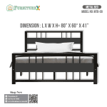 Metal Bed 09 (Copy) - Image 3