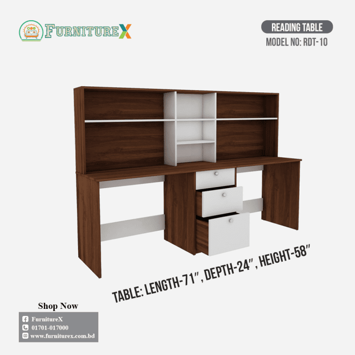 Reading Table Price in Bangladesh (10) - Image 3